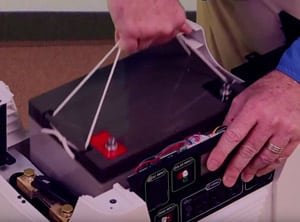 battery-change solar powered generator