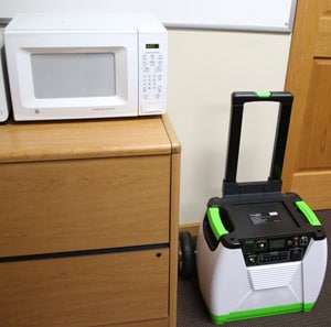 microwave generator solar