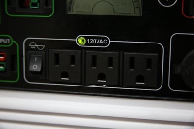 outlets solar power uses